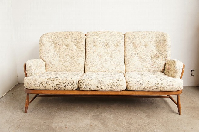 アーコールソファ　ビンテージ HOMEWARD [ホームワード] / ERCOL アーコール ヴィンテージ3人掛けソファ