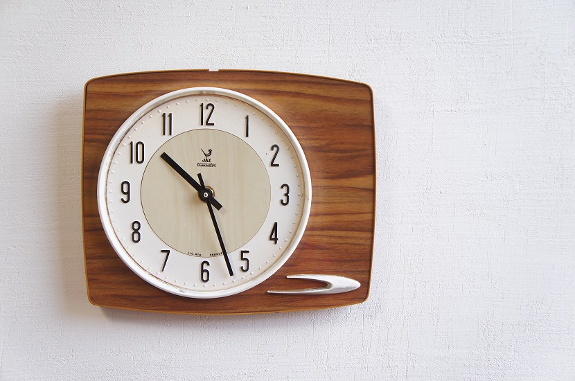 フランスヴィンテージ　JAZ製　ウォールクロック