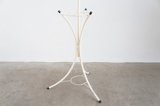 レトロモダン　コートハンガー　ミッドセンチュリー　70's ヴィンテージ　白 HOMEWARD [ホームワード] / イギリスヴィンテージ ミッドセンチュリー