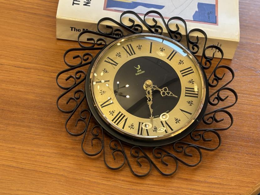 フランスヴィンテージ　JAZ製 ヴィンテージ ウォールクロック