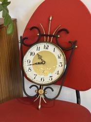 フランスヴィンテージ　JAZ製 ヴィンテージ ウォールクロック