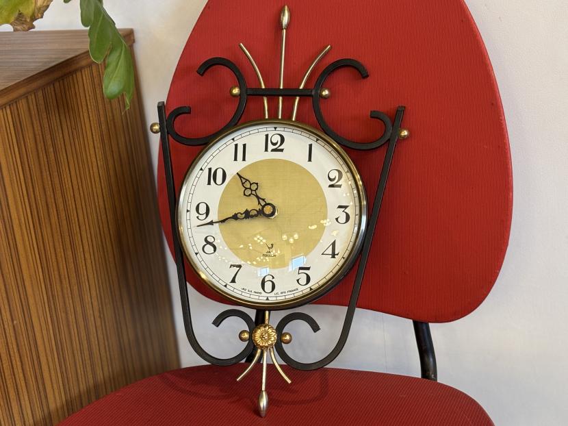 フランスヴィンテージ　JAZ製 ヴィンテージ ウォールクロック