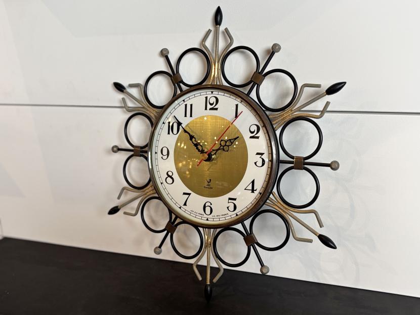 フランスヴィンテージ　JAZ製　ウォールクロック