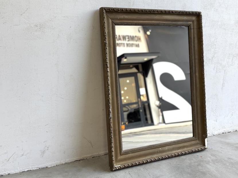 フランスアンティーク　ミラー B