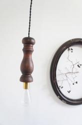 UPCYCLE　アンティークペッパーミルランプ