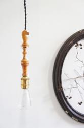 UPCYCLE ハンガリー製　アンティーク ナイトチェスランプ