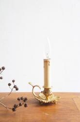 フランスアンティーク　燭台テーブルランプ