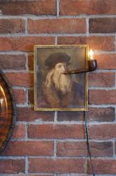 UPCYCLE フランスアンティーク　オールドパイプ×ピクチャーライト