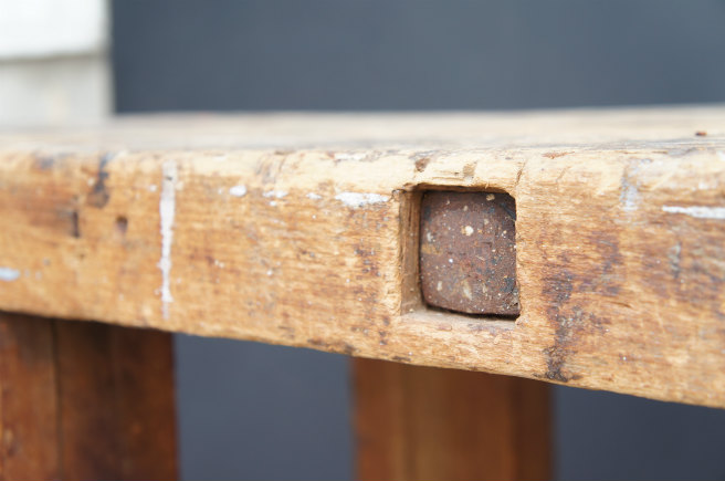 HOMEWARD [ホームワード] / フランス アンティーク作業台 (万力台)