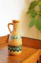 西ドイツBay Keramik社製 ヴィンテージフラワーベース　Fat Lava