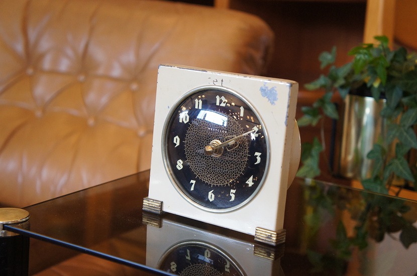 スコットランド製 WESTCLOX ヴィンテージ置き時計