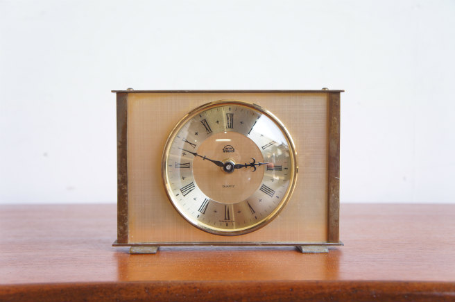 イギリスヴィンテージ　SMITHS Timecal製  置き時計