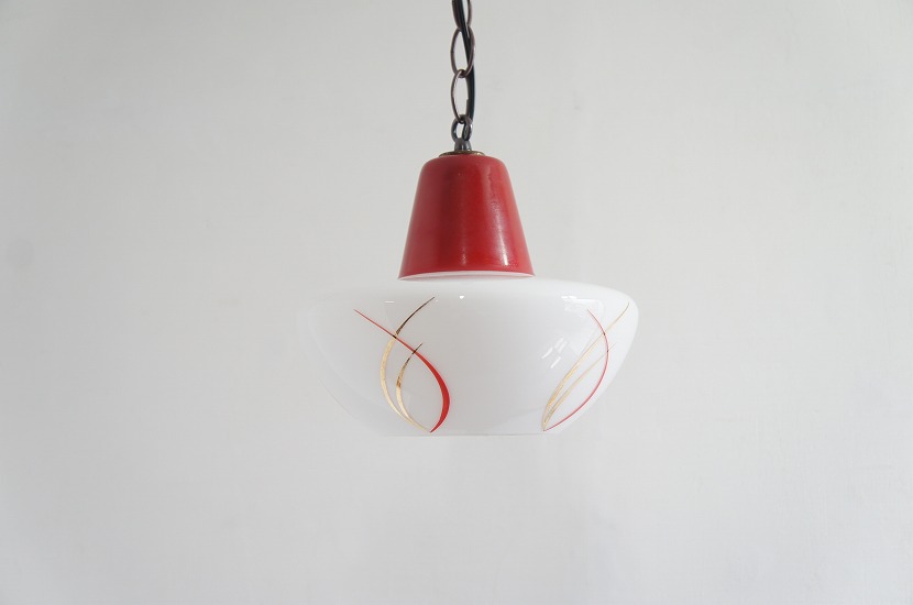 フレンチミッドセンチュリー ペンダントランプ