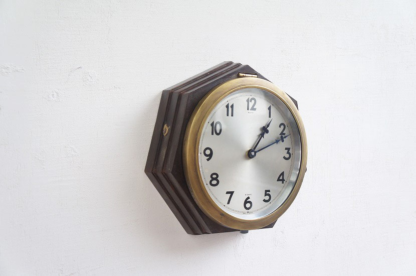 フランス ヴィンテージ BAYARD製 ウォールクロック