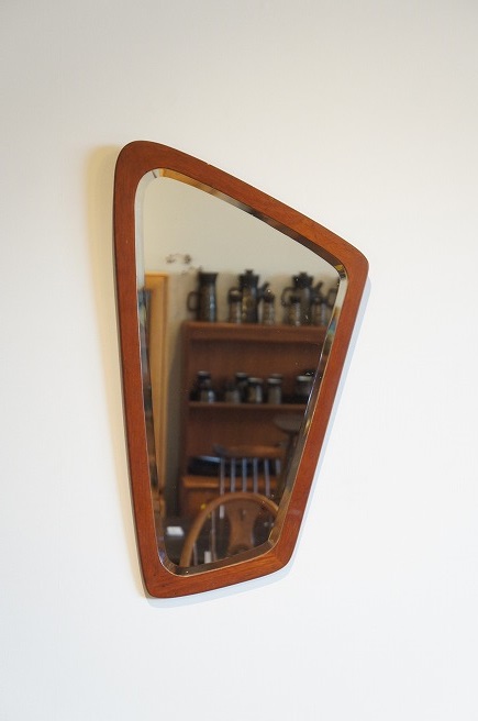 HOMEWARD [ホームワード] / デンマーク製 ヴィンテージ チークミラー(鏡)