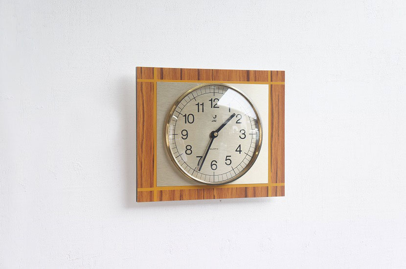 フランス ヴィンテージ JAZ製 ウォールクロック