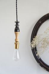 UPCYCLE-アンティーク チェスランプ ②