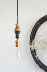 UPCYCLE-アンティーク チェスランプ ④