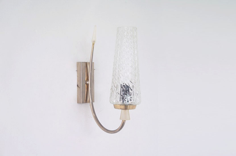 フレンチミッドセンチュリー　ヴィンテージブラケットランプ