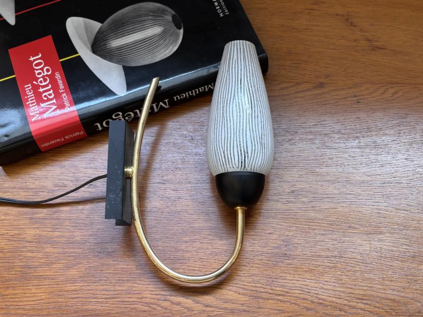 フレンチミッドセンチュリー　モダン ブラケットランプ