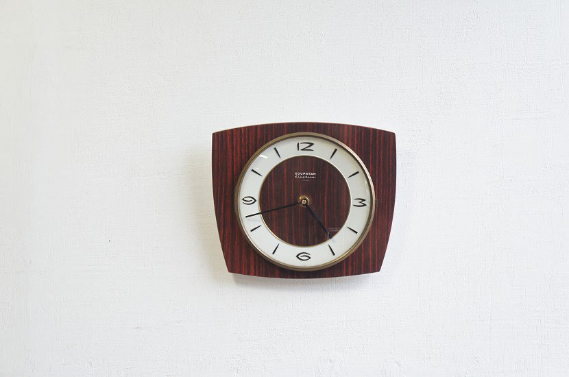 ヴィンテージ　COUPATAN製ウォールクロック