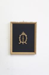 UPCYCLE-フランスアンティーク フォトスタンド 額装