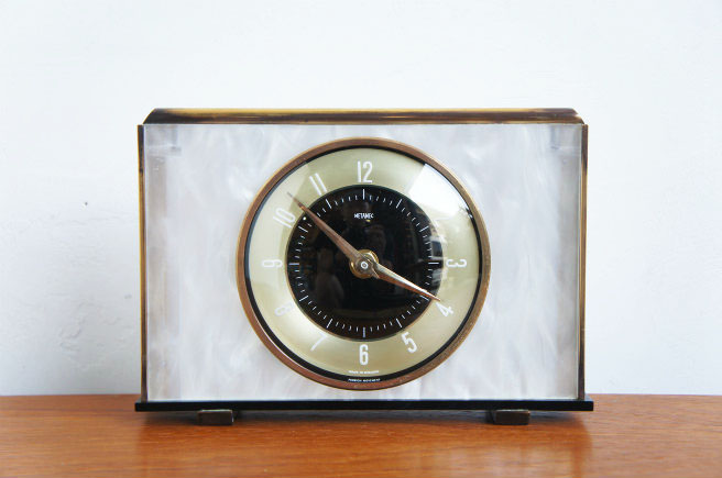イギリスヴィンテージ METAMEC社製 置き時計