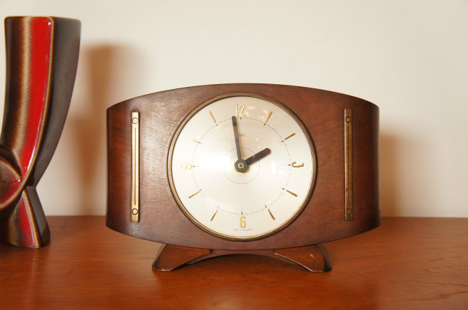 イギリスヴィンテージ METAMEC社製 置き時計