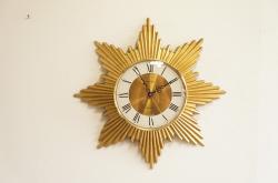 ドイツ製　ヴィンテージサンバーストクロック