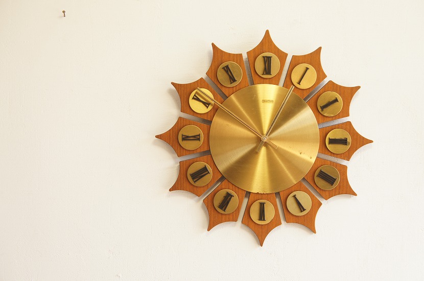 ドイツ製　ヴィンテージモダンクロック