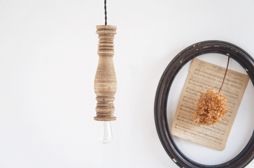 アンティーク キャンドルペンダントランプ M