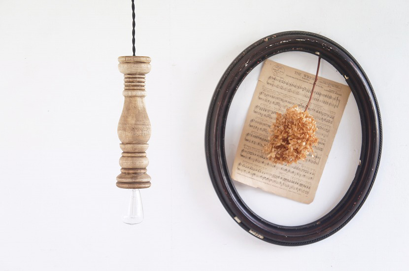 アンティーク キャンドルペンダントランプ M