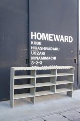 フレンチアンティーク　シャビーシックオープンシェルフ