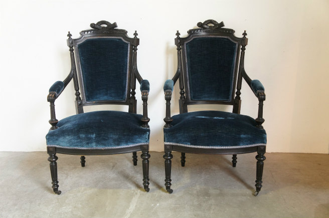 HOMEWARD [ホームワード] / フランスアンティーク アームチェア ①