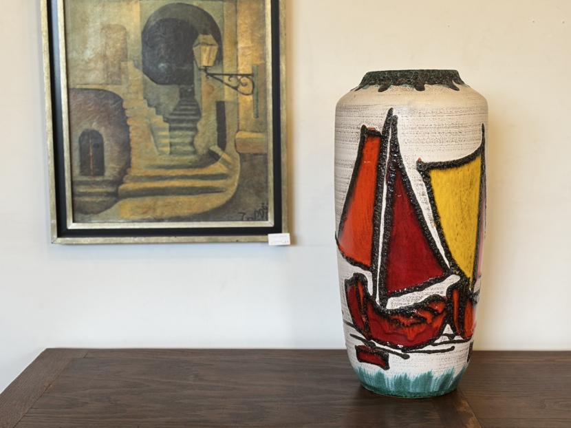 西ドイツ scheurich Keramik社製 ヴィンテージフラワーベース