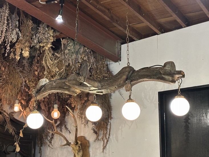 フランスアンティーク ヨーク 4灯シャンデリア