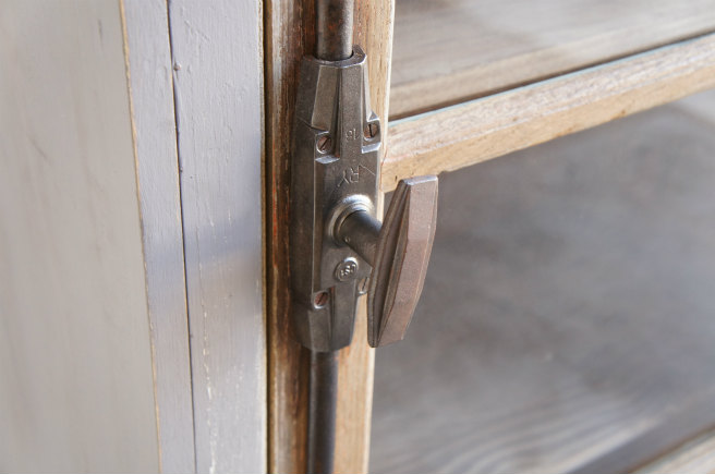 HOMEWARD [ホームワード] / フランスアンティーク グレモン錠ガラス