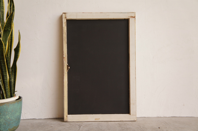 アンティーク 窓枠チョークボード