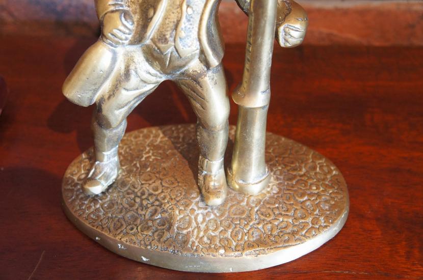 ＊真鍮製＊ドアストッパー ドアストッパー 足踏み式 真鍮 昭和レトロ ストッパー足踏み 金物