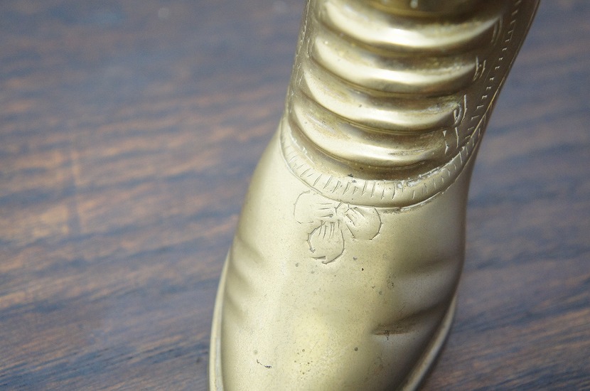 HOMEWARD [ホームワード] / イギリスアンティーク 真鍮製ブーツオブジェ
