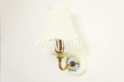 アンティーク ミルクガラス製ブラケットランプ