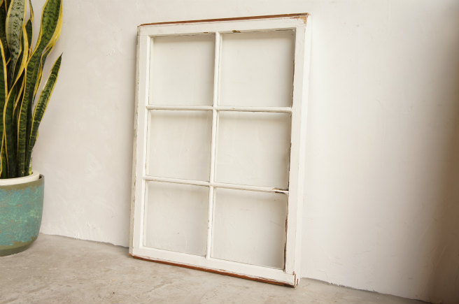 HOMEWARD [ホームワード] / アンティーク ミルクペイント 窓枠①