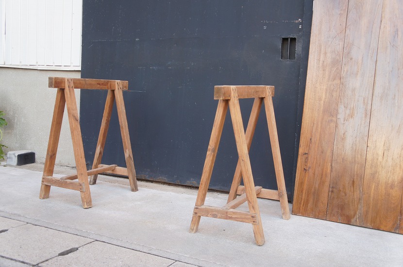 HOMEWARD [ホームワード] / フランスアンティーク 馬脚アトリエテーブル