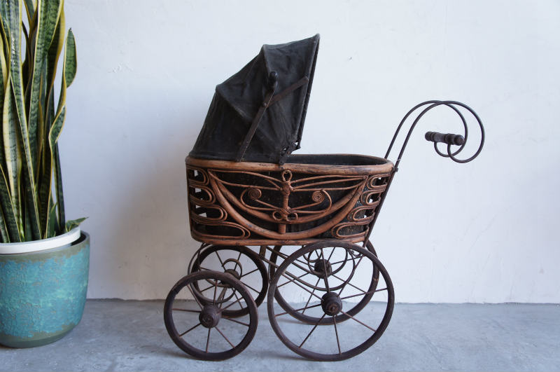 HOMEWARD [ホームワード] / フレンチアンティーク ドールバギー 