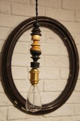 ハンガリー製　アンティーク チェスランプ ⑥