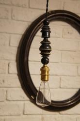 ハンガリー製　アンティーク チェスランプ ⑤