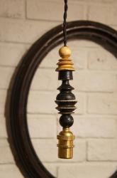 ハンガリー製　アンティーク チェスランプ ④