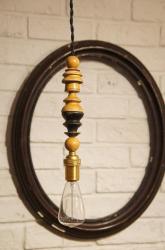 ハンガリー製　アンティーク チェスランプ ③