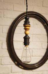 ハンガリー製　アンティーク チェスランプ ②