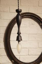 イギリスアンティーク　キャンドルランプ